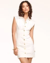 Ramy Brook Lolita Denim Mini Dress In White