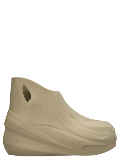 Alyx Mono Ankle Boots In Beige