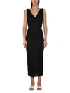 Tom Ford Woman Maxi Dress Lilac Size S Viscose In Black
