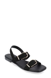 Journee Collection Twylah Sandal In Black