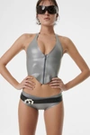 Ss23 Mara Corset In Dark Grey