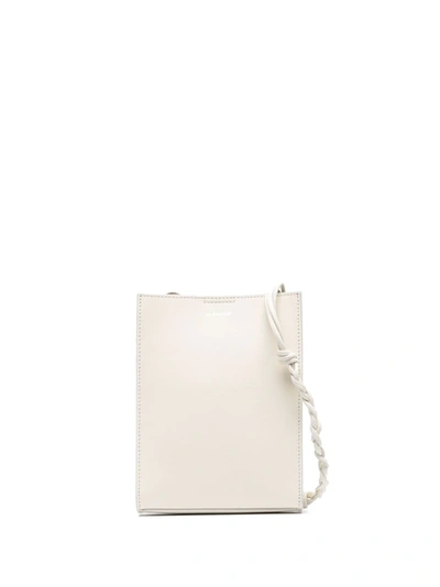 Jil Sander Tangle Small Crossbody Bag In White