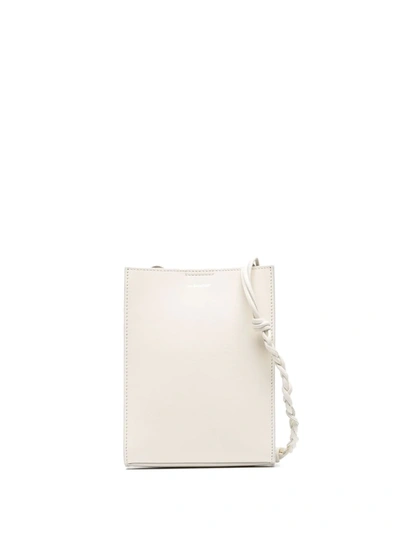 Jil Sander Tangle Small Crossbody Bag In 106 Cosmic Latte