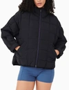 Fp Movement Pippa Packable Puffer Jacket In Black