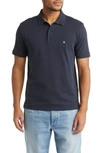 RAG & BONE INTERLOCK SLIM FIT PERFORMANCE POLO