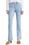 Wit & Wisdom 'ab'solution High Waist Flare Jeans In Light Blue