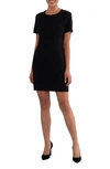 Suitably Keynote Short Sleeve Dress In Black
