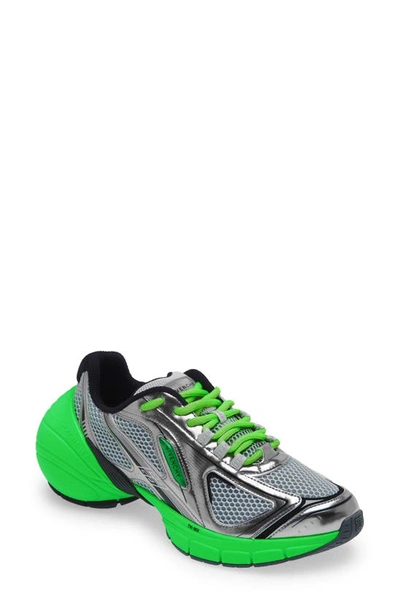 Givenchy Tk-mx Sneakers In Green/silvery