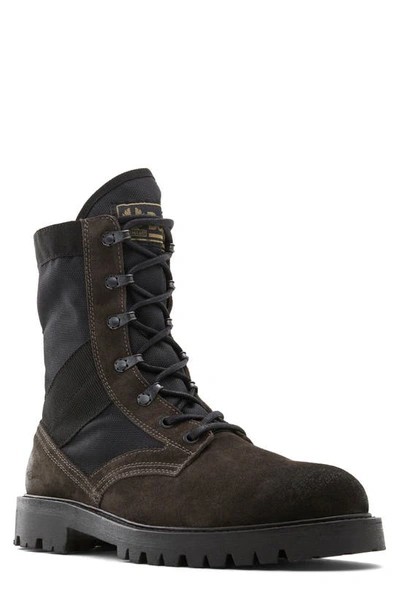 Belstaff Men's Trooper Lace-up Hiker Boots In Charcoal