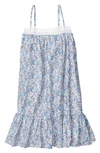 Petite Plume Little Girl's & Girl's Fleur D'azur Lily Nightgown In Blue