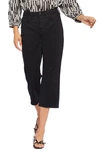 Nydj Joni High-rise Relaxed Capri In Black