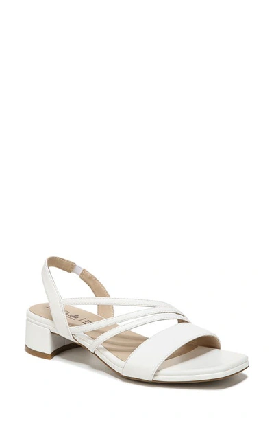 Lifestride Joy Strappy Sandal In White