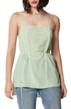 EQUIPMENT WILLOW TIE WAIST SILK CAMISOLE