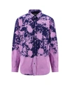 Darkpark Long Sleeves Cotton Shirts In Purple