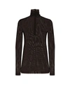 Dolce & Gabbana Nylon Top In Black