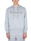 ALEXANDER MCQUEEN ALEXANDER MCQUEEN GRAFFITI LOGO PRINT SWEATSHIRT