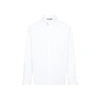 Undercover Zip-detailing Cotton Shirt In White
