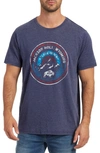 FLAG AND ANTHEM JACKSON HOLE BUFFALO CREWNECK T-SHIRT