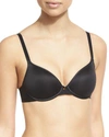 Chantelle Modern Invisible Smooth Custom Fit Plunge Bra In Black
