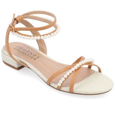 Journee Collection Collection Women's Tulsi Sandals In White