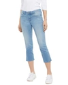 Nydj Womens Straight Mid-rise Ankle Jeans In Blue