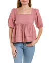 Auguste Joan Blouse In Pink
