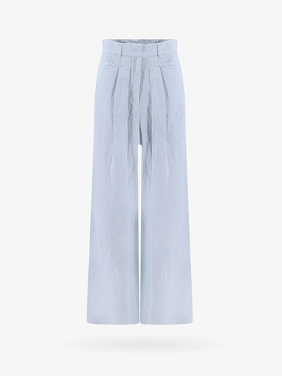 Krizia Trouser In Light Blue