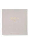 LUCY DARLING LUCY DARLING 'BABY'S FIRST YEAR' HONEY BEE MEMORY BOOK