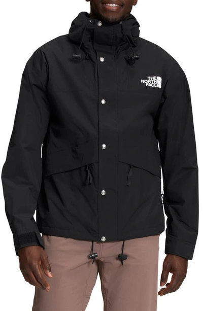 The North Face '86 Retro Mountain Shell Hooded Jacket In Black