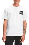 The North Face Logo Print Cotton T-shirt In White