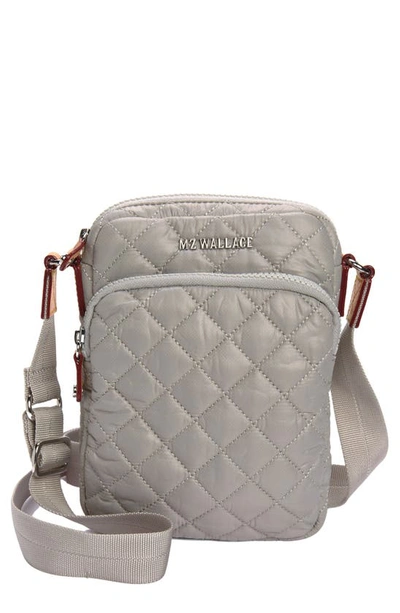 Mz Wallace Metro Crossbody In Pewter