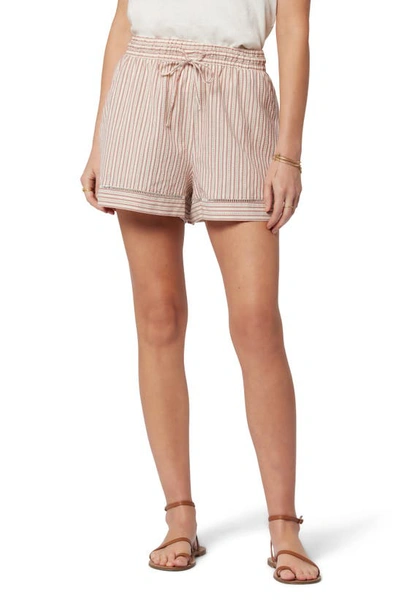 Joie Evelyn Stripe Shorts In White