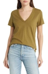 Rag & Bone The Slub Vee In Green