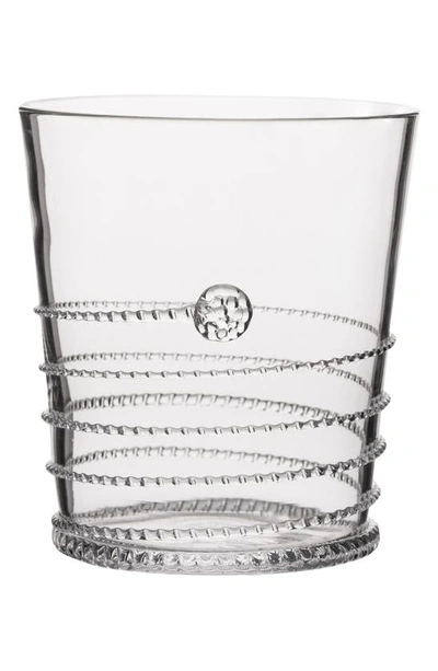 Juliska Amalia Double Old Fashioned Glass In Clear