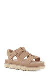 Ugg Goldenstar Strappy Platform Sandal In Driftwood