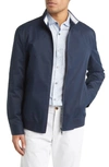 Ted Baker Arizona Funnel Neck Bomber Jacket In Navy