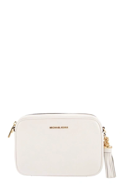 Michael Kors Ginny - Borsa A Tracolla In Pelle In White