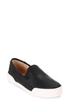Frye Mia Slip-on Sneaker In Black/ Oyster