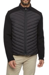 Shop Bernardo Mixed Media Jacket In Black