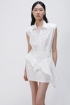 Simkhai Catalina Shirt Dress In White