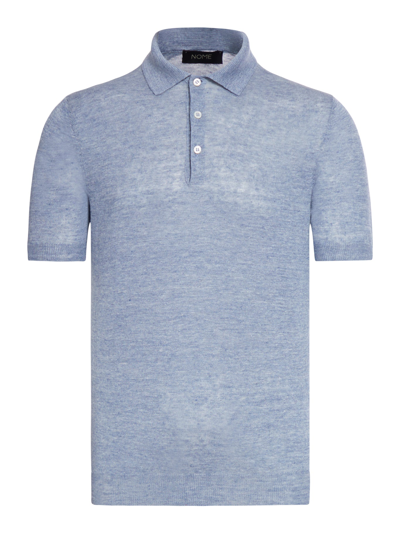 Nome Polo Short Sleeve In Blue