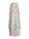 ETRO SILK DRESS WITH SHOULDERS