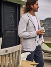 Faherty Inlet Knit Blazer (tall) In Heather Grey