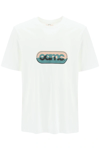 Oamc Logo-print T-shirt In White
