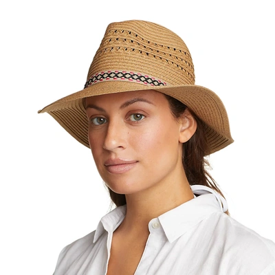 Eddie Bauer Women's Panama Packable Straw Hat In Green