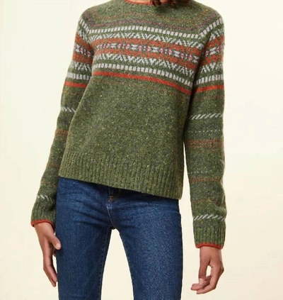 Krimson Klover Maria Pullover Sweater In Forest In Green