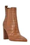 Marc Fisher Ltd Garliss Pointed Toe Bootie In Medium Natural