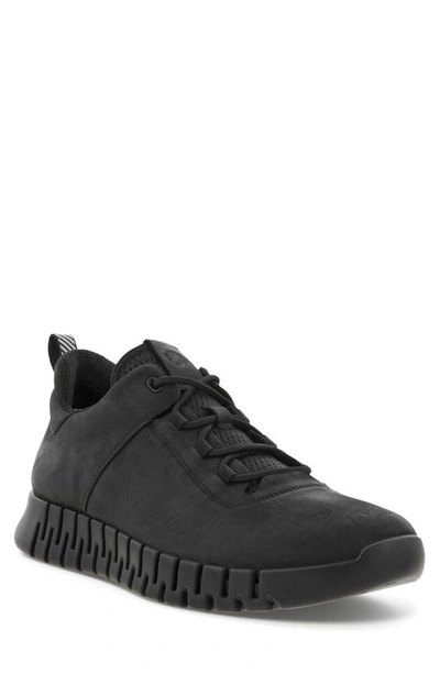 Ecco Gruuv Sneaker In Black