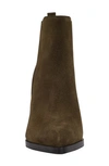 Marc Fisher Ltd Mariel Bootie In Medium Green