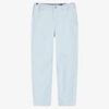 EVERYTHING MUST CHANGE BOYS LIGHT BLUE COTTON TROUSERS